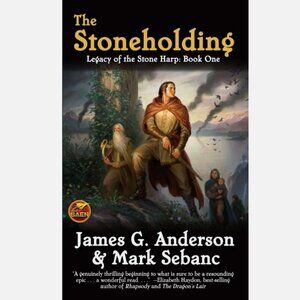5/$15 Book The Stoneholding Legacy of Stone Harp 1 Anderson Sebanc Epic Fantasy